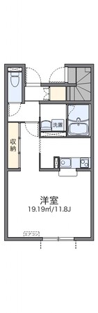 レオネクストフジハイムの物件間取画像